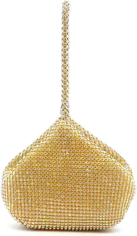Like Dreams Women Small Evening Rhinestone Party Purse Wrislet Handle Formal Wedding Clutch | Amazon (US)