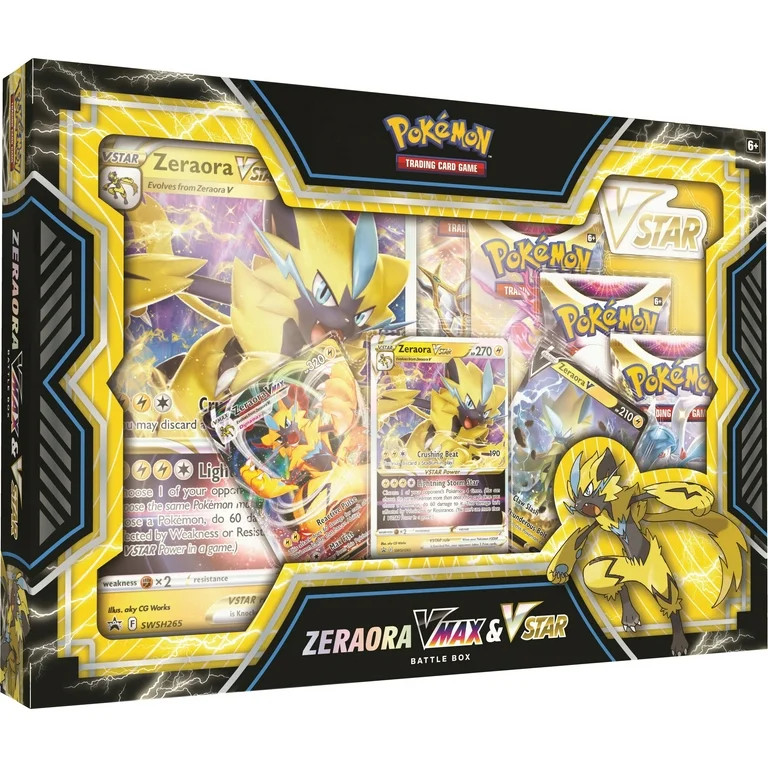 POKEMON DEOXYS OR ZERAORA VMAX VSTAR BATTLE BOX (1 AT RANDOM) | Walmart (US)
