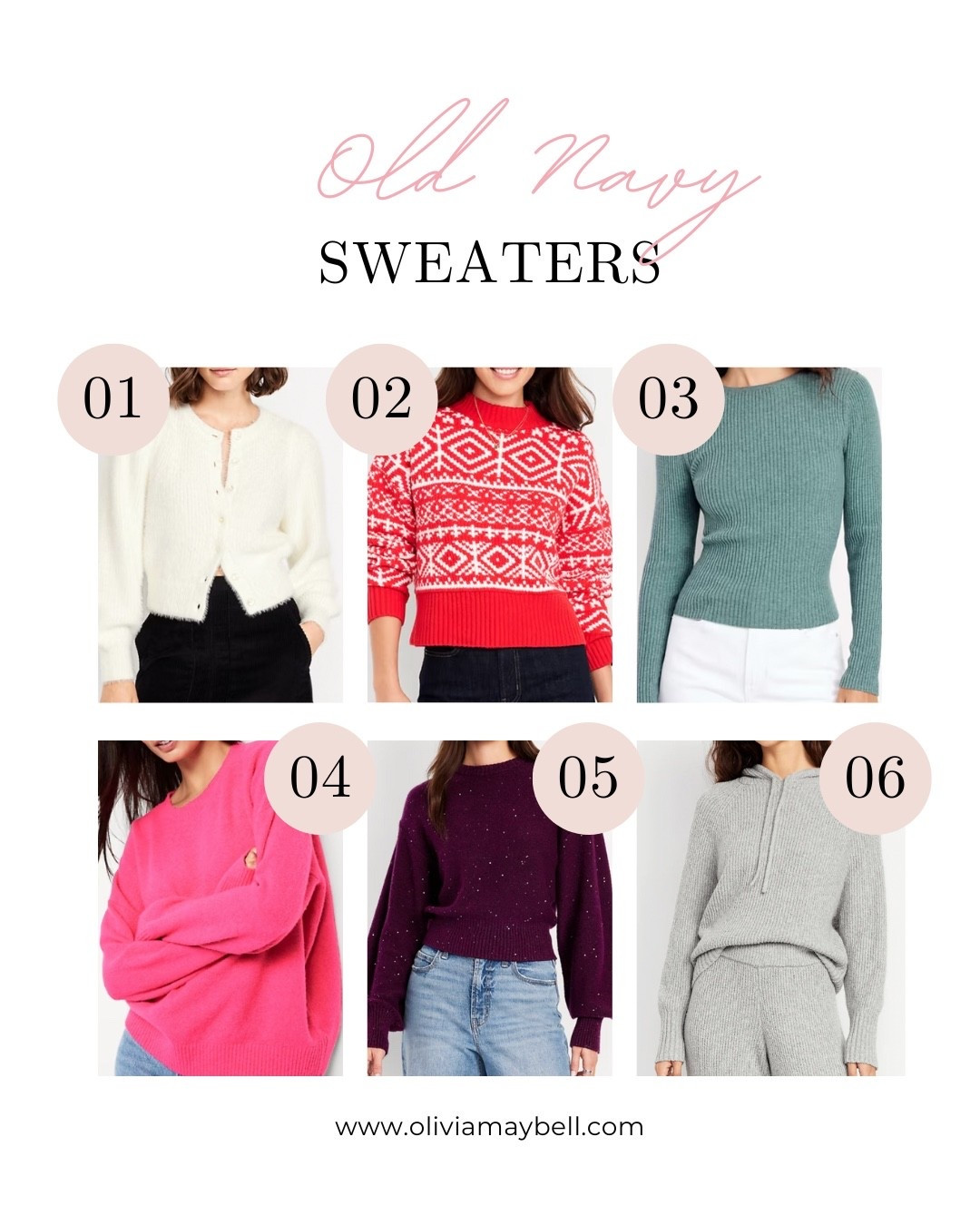 Keeping you warm and styles all winter long with these cute & cozy sweaters!! 😍❄️🤍

#LTKMidsize #LTKSeasonal