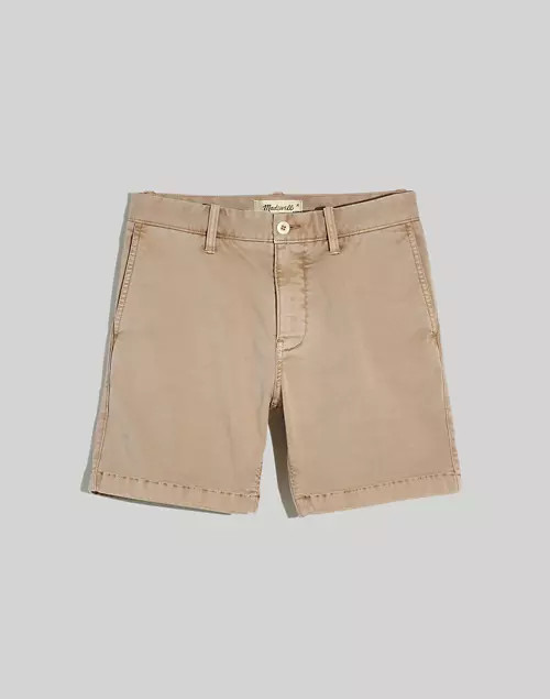 7" Chino Shorts: COOLMAX® Edition | Madewell
