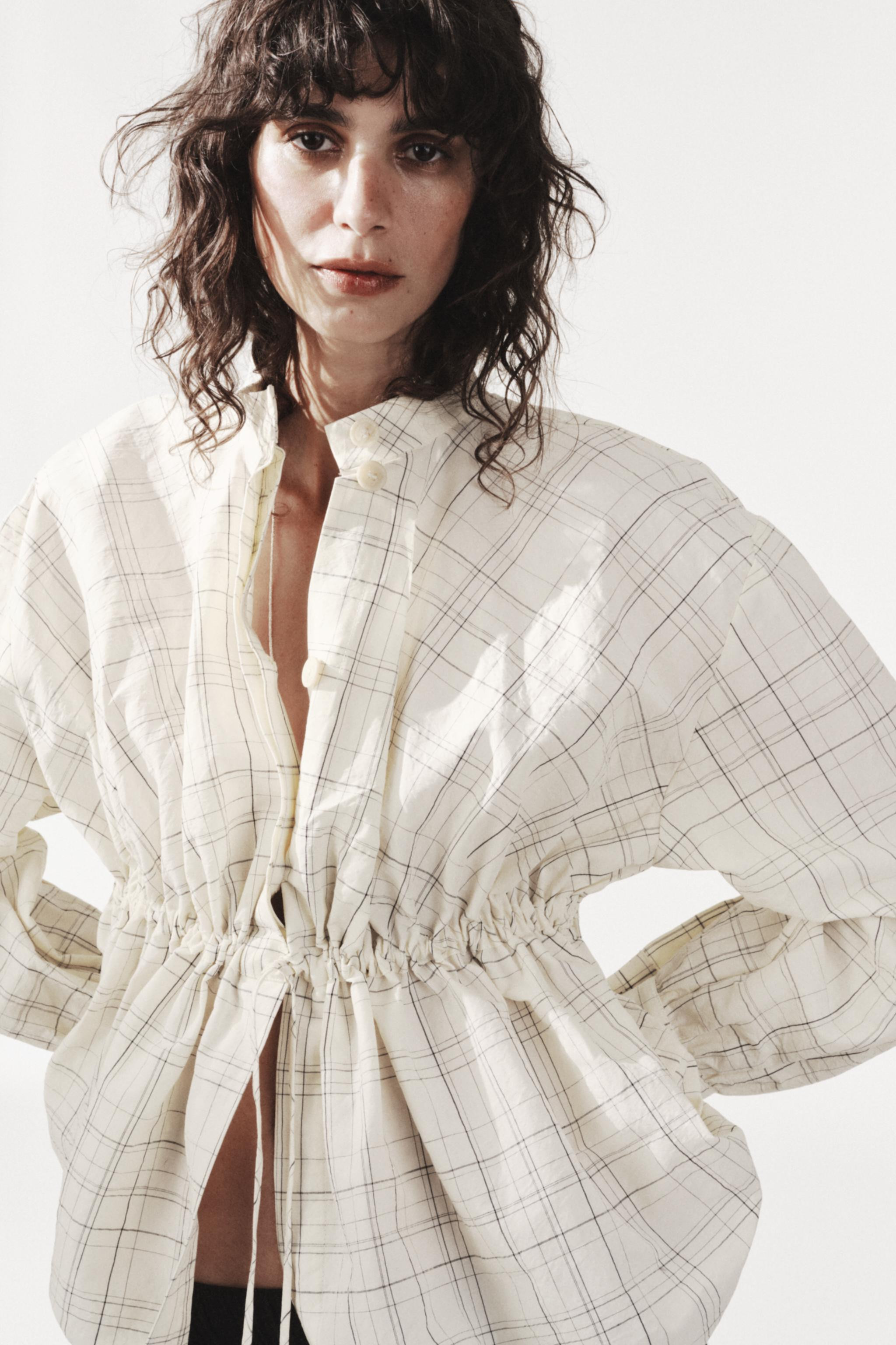 ZW COLLECTION CHECK BOMBER OVERSHIRT | Zara UK