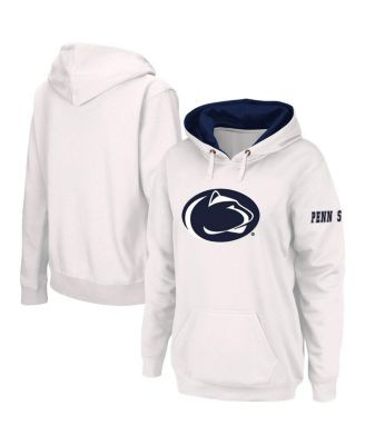 Women's White Penn State Nittany Lions Team Big Logo Pullover Hoodie | Macy's