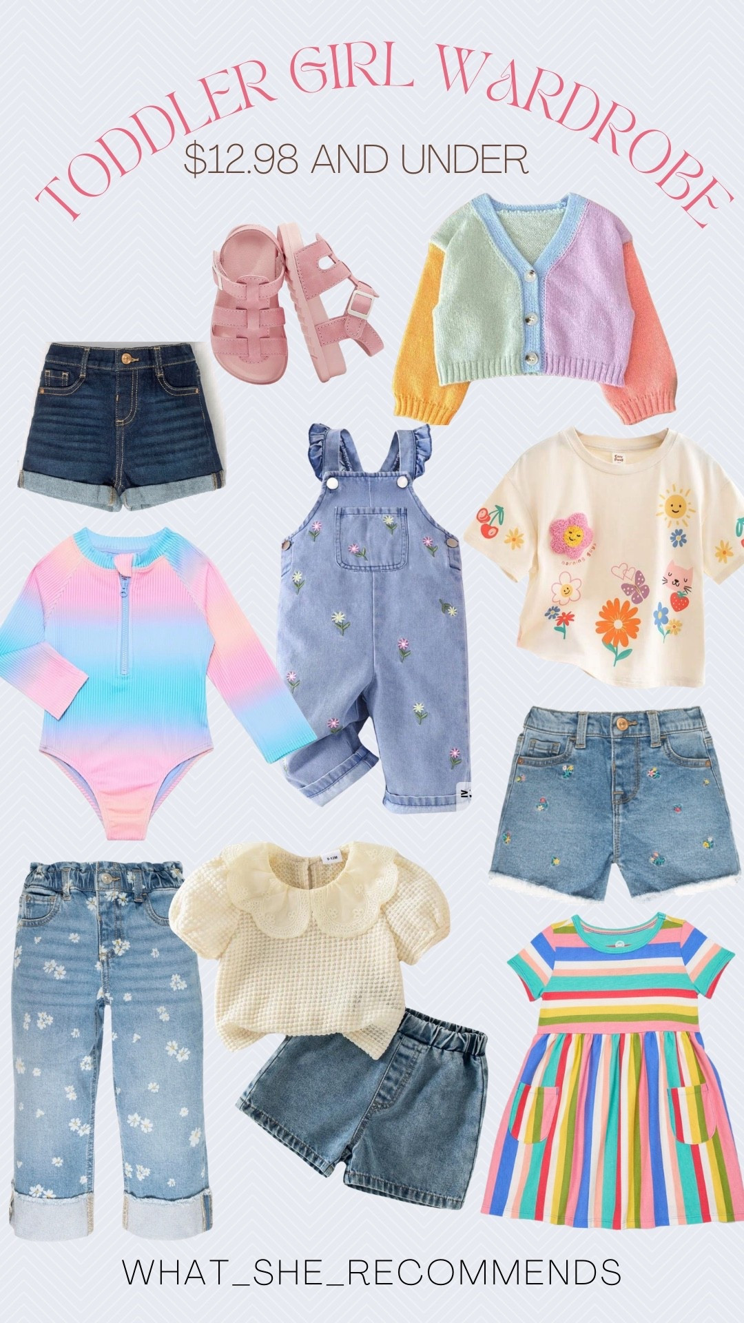 Toddler girl outfits in my cart, ranging from 12mos-5T in sizes! 🌼 

#LTKKids #LTKmomlife #LTKBaby