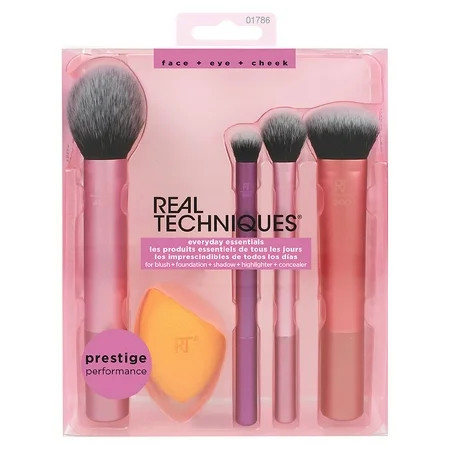 Real Techniques Everyday Essentials Makeup Brush Set | Walmart (US)