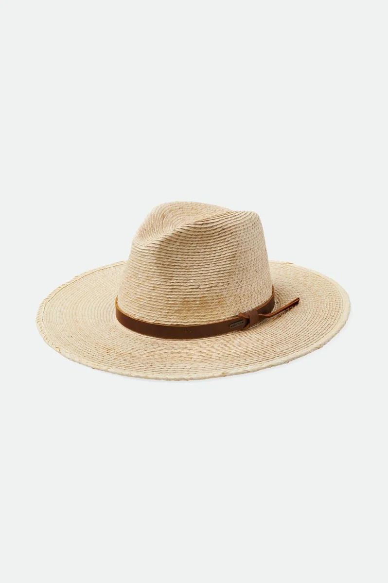 Field Proper Straw Hat - Natural/Brown | Brixton