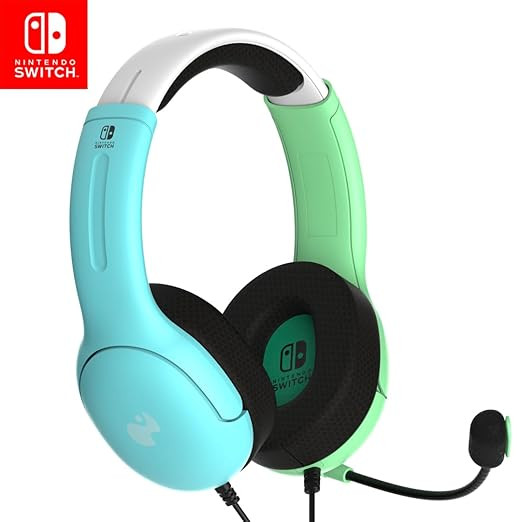 PDP Gaming LVL40 Stereo Headset with Mic for Nintendo Switch/Switch Lite/OLED - Wired Power Noise... | Amazon (US)