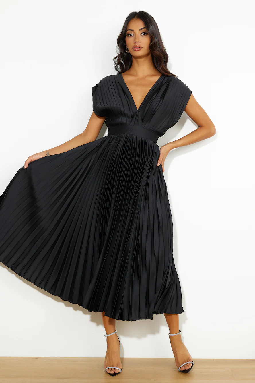 Sleeker Than All Maxi Dress Black | Hello Molly (AU)
