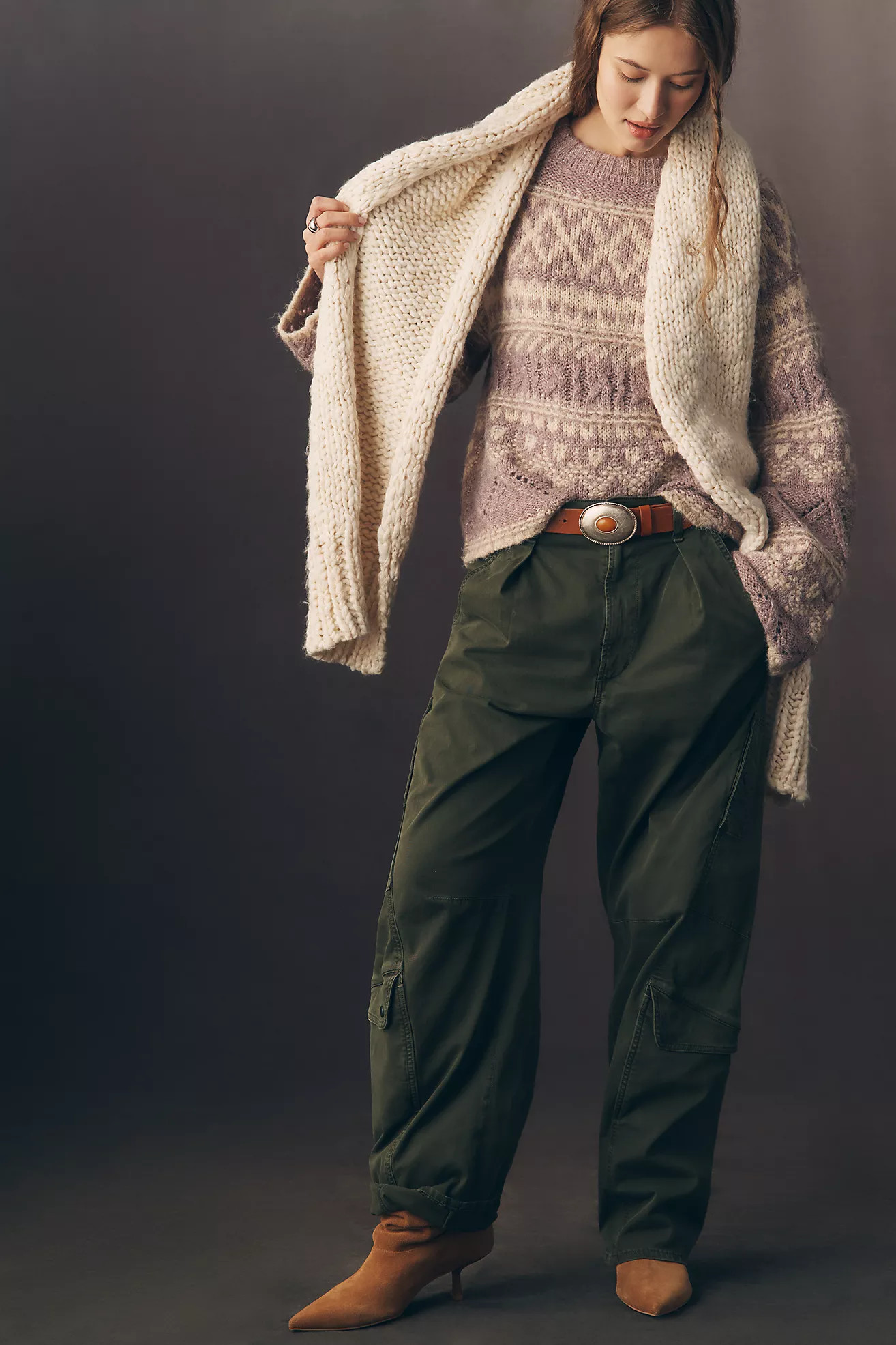 By Anthropologie Chunky Yarn Scarf | Anthropologie (US)