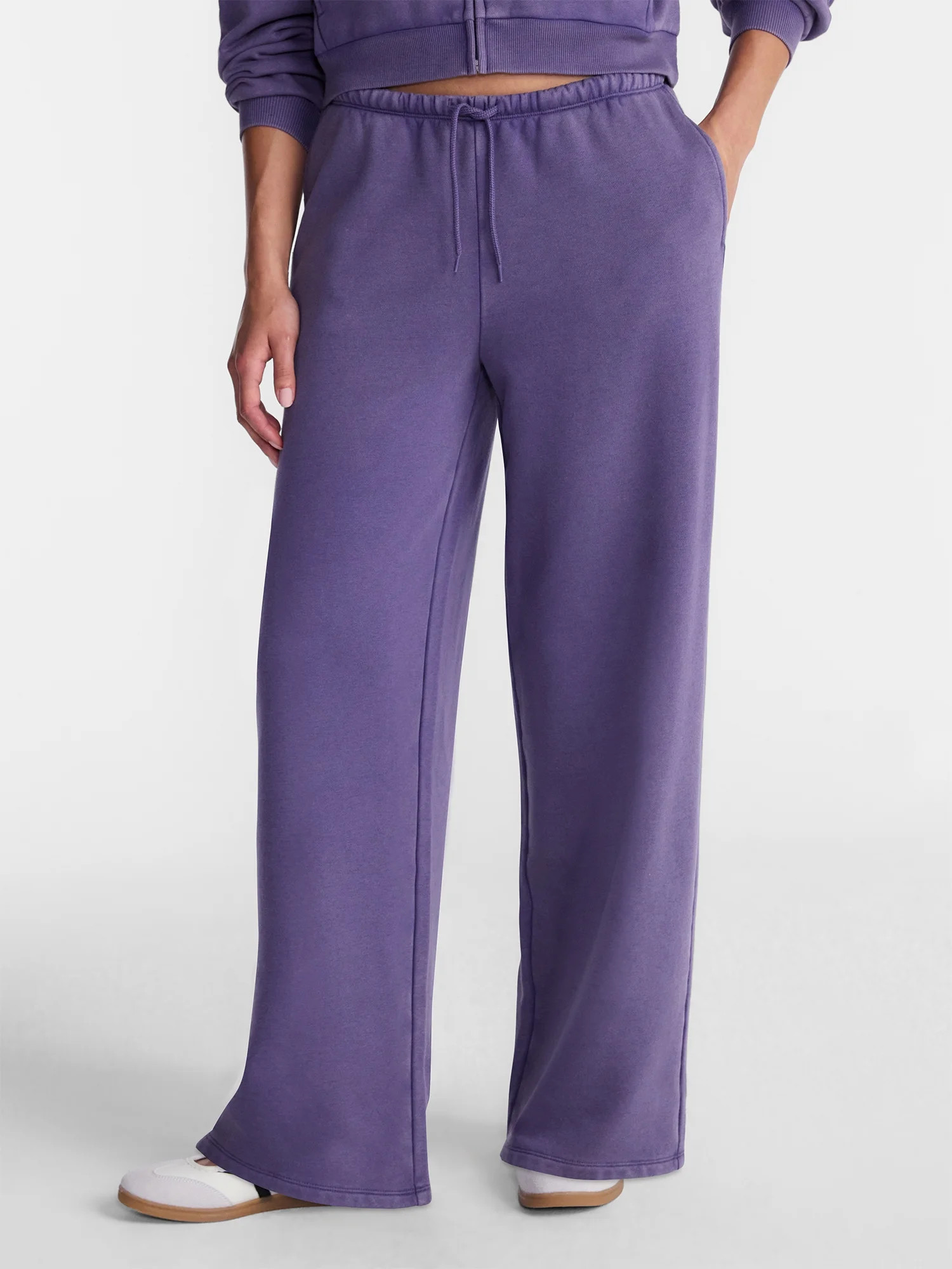 No Boundaries Mini Waist Fleece Pants, 30'' Inseam, Women’s XXS-XXL | Walmart (US)