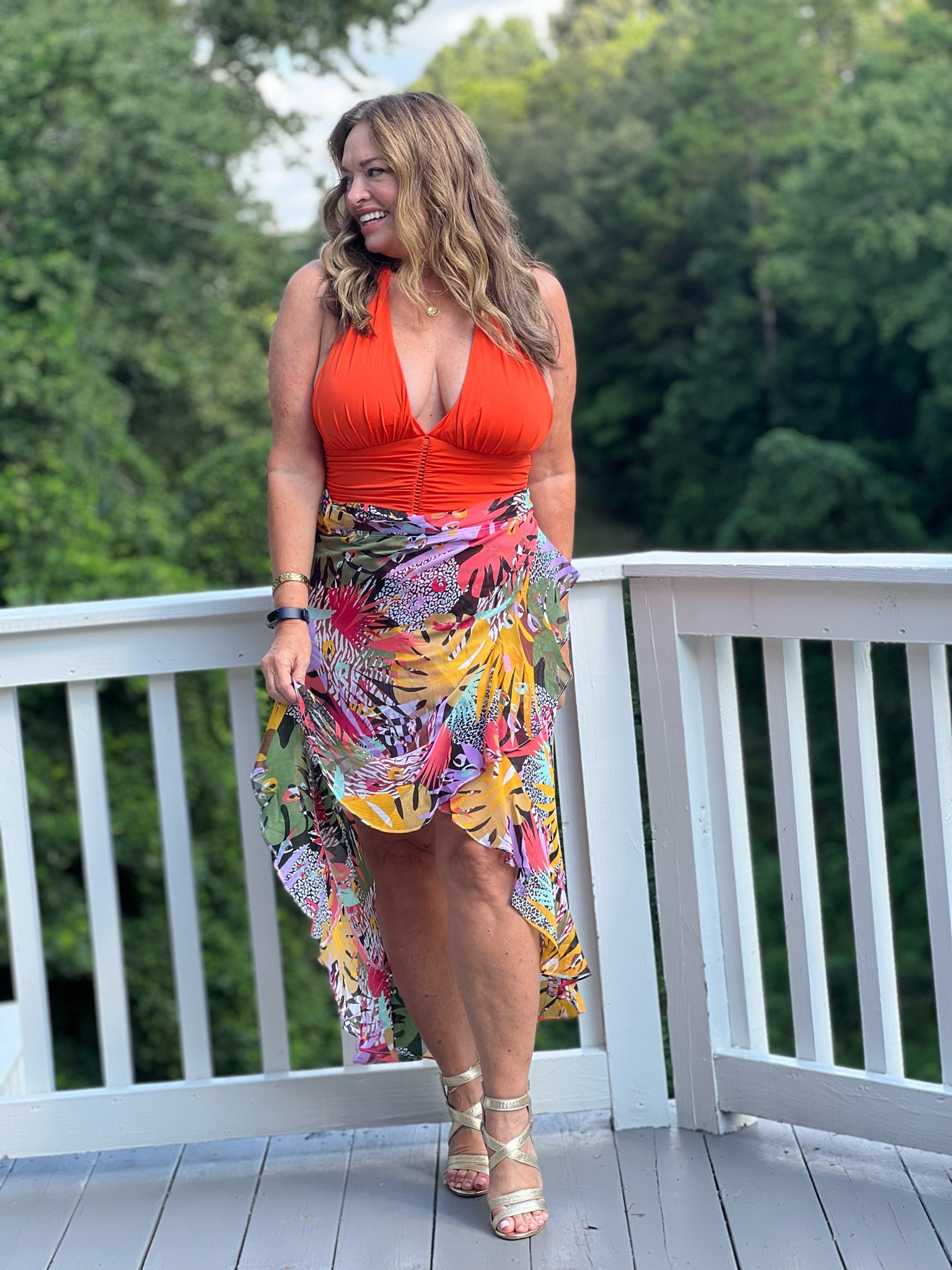 Orange is definitely having a moment!
This beautiful one piece is also available in turquoise, this beautiful ruffle pareo is the perfect compliment and cover up.

@bleurodbeattie has beautiful quality swimsuits for Any Age/ Any Size/ Any woman

#LTKSeasonal #LTKstyletip #LTKswim