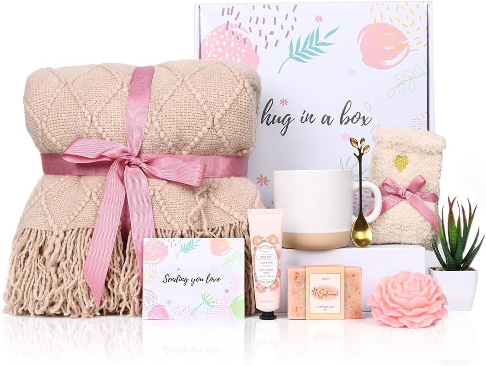 Self Care Gifts for Women Get Well Soon Gifts Basket Mothers Day Gifts Birthday Gifts for Women C... | Amazon (US)