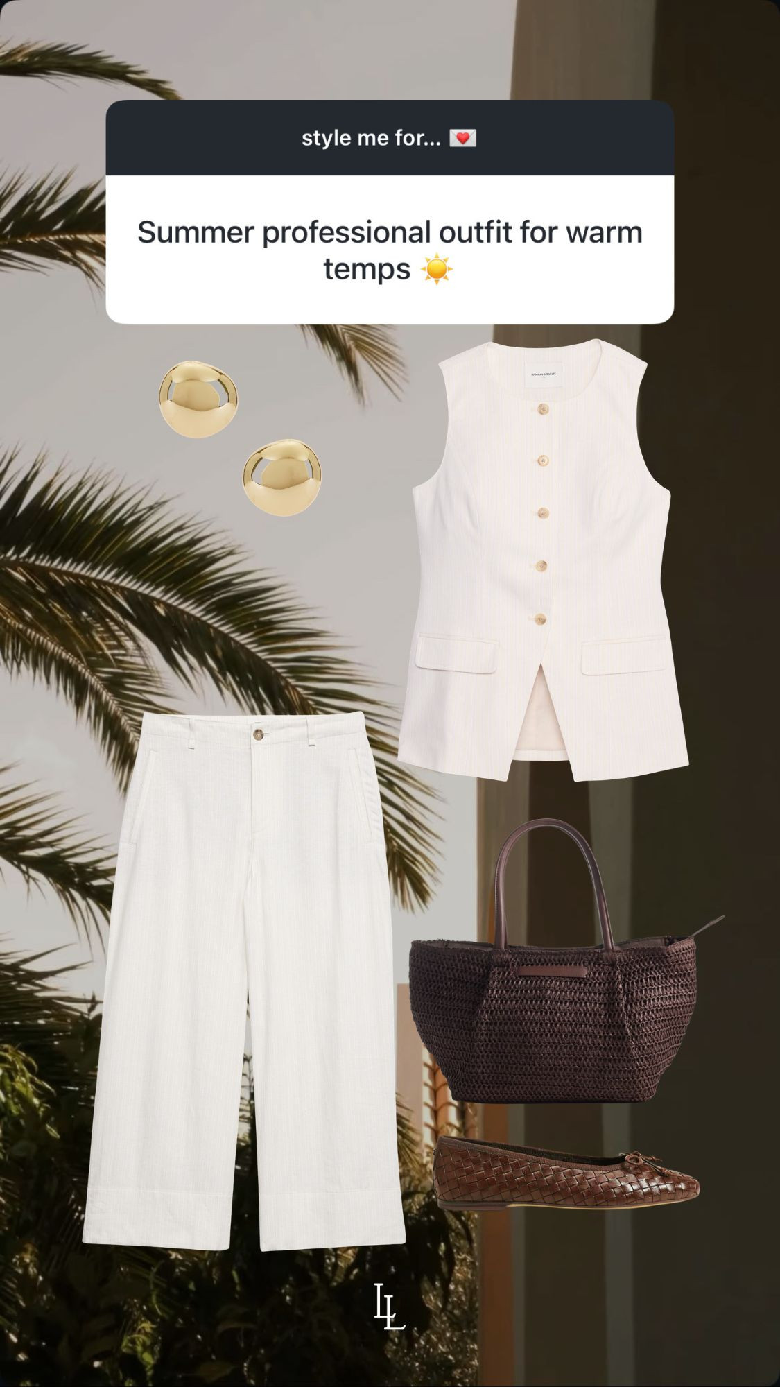 style inspo for an office girl in the summer! 
Banana Republic has all the best finds.  

 #LTKootd #LTKWorkwear