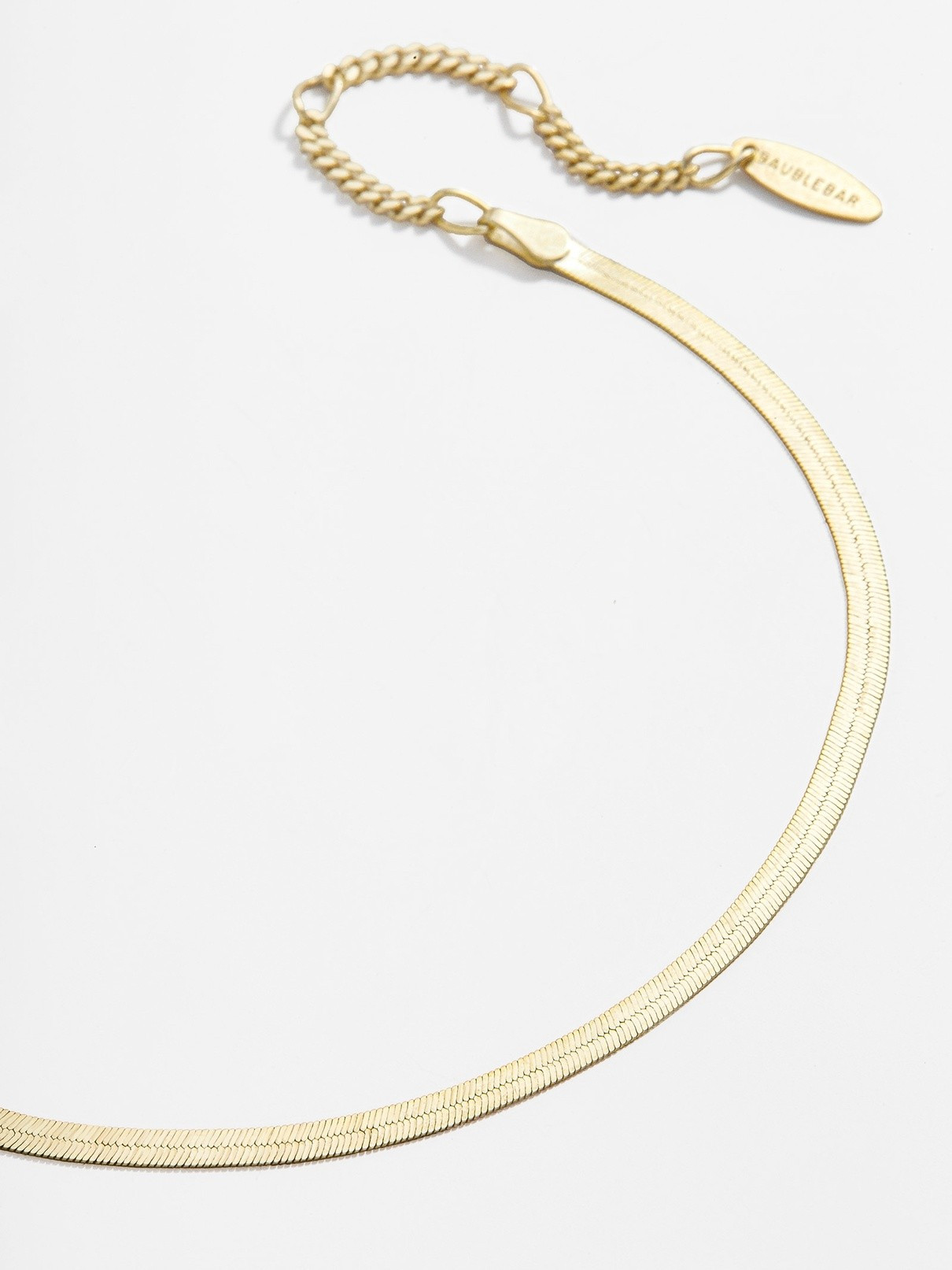 Mini Gia 14K Gold Anklet | BaubleBar (US)