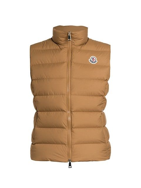 Moncler Ghany Matte Down Quilted Vest | Saks Fifth Avenue