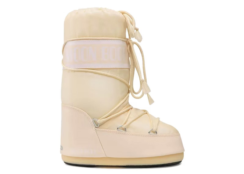 Moon Boot Icon Nylon Boot Cream | StockX