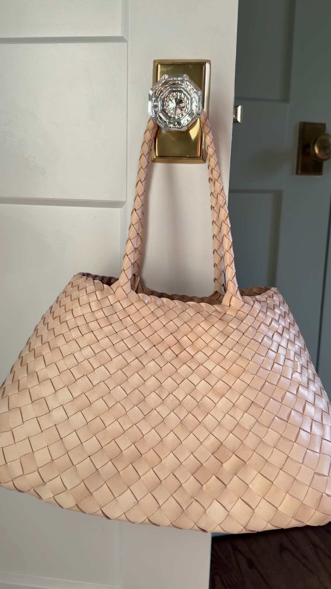 A great, neutral spring bag! The shoulder strap fits over my shoulder — it looked like it wouldn’t online , so confirming here! This is the natural colorway, but linking the pearl that’s on sale!

My Etsy one I’ve had for 3 years is another favorite and a great price point! I have the medium brown. 

#LTKSeasonal #LTKWorkwear