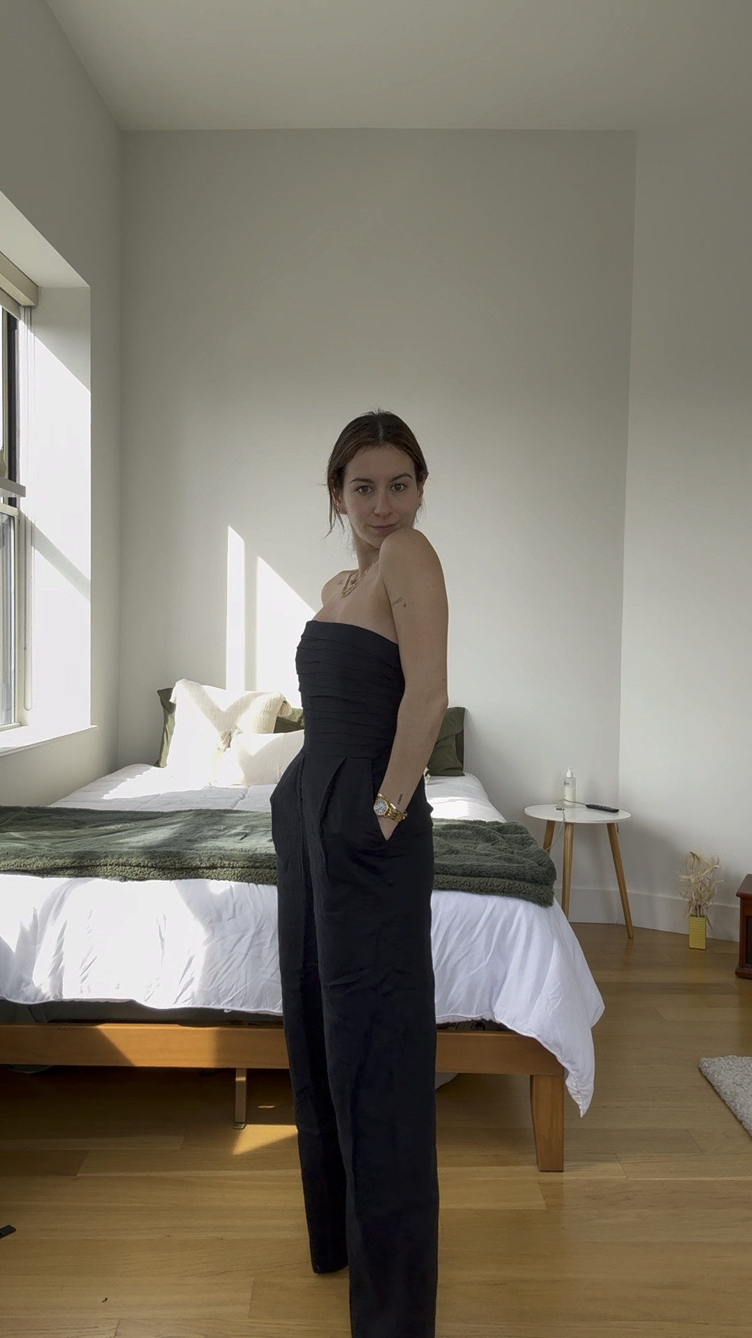 Spring Staple Abercrombie and Fitch  Black Jumpsuit perfect for a night out 

#LTKSeasonal #LTKVideo #LTKworkwear