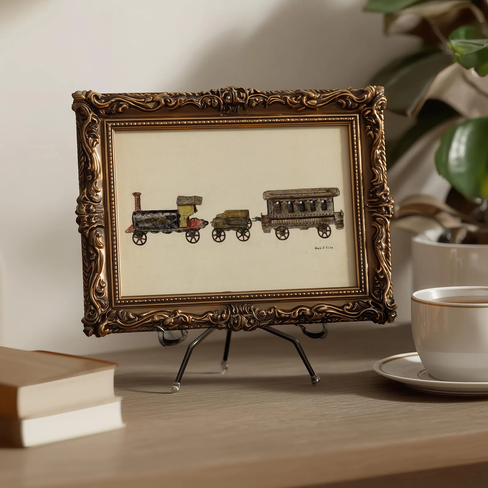 Vintage Toy Train Print, 19th Century Locomotive, Kids Nursery Printable Wall Art (Digital Downlo... | Etsy (Global)