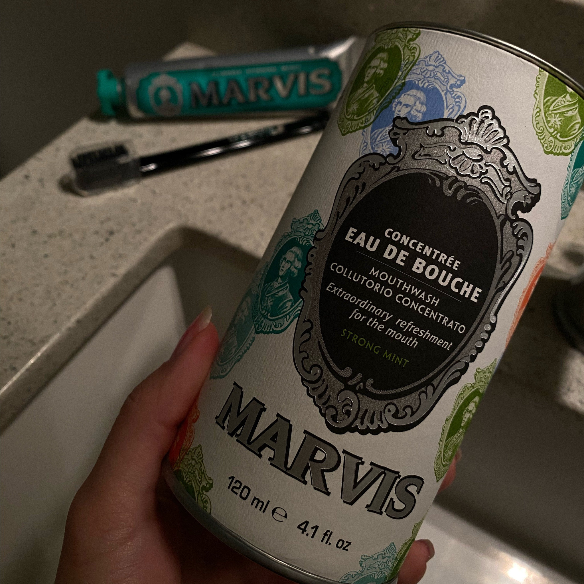 Current oral hygiene products