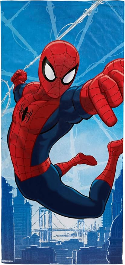 Marvel Spiderman Dawn Cotton 28" x 58" Beach/Bath/Pool Towel | Amazon (US)