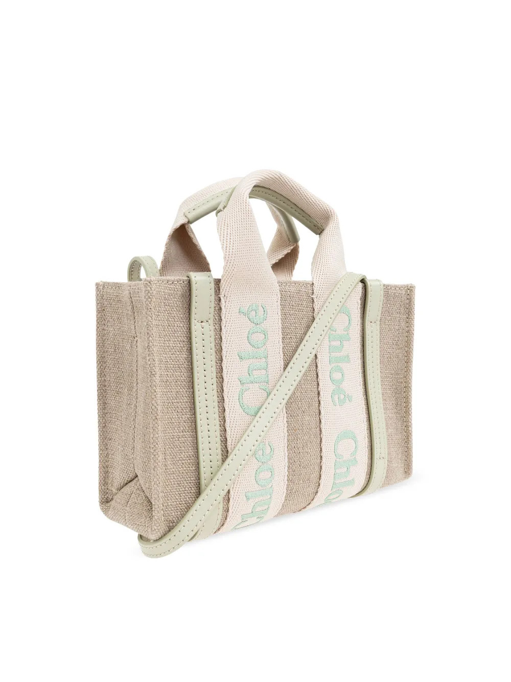 Chloé Mini Woody Tote Bag | Neutrals | FARFETCH | Farfetch Global