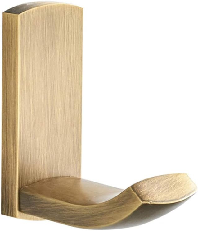 Flybath Coat Hook Brass Antique Towel Robe Hooks for Bathroom Kitchen Wall Mounted, Brushed Bronz... | Amazon (US)