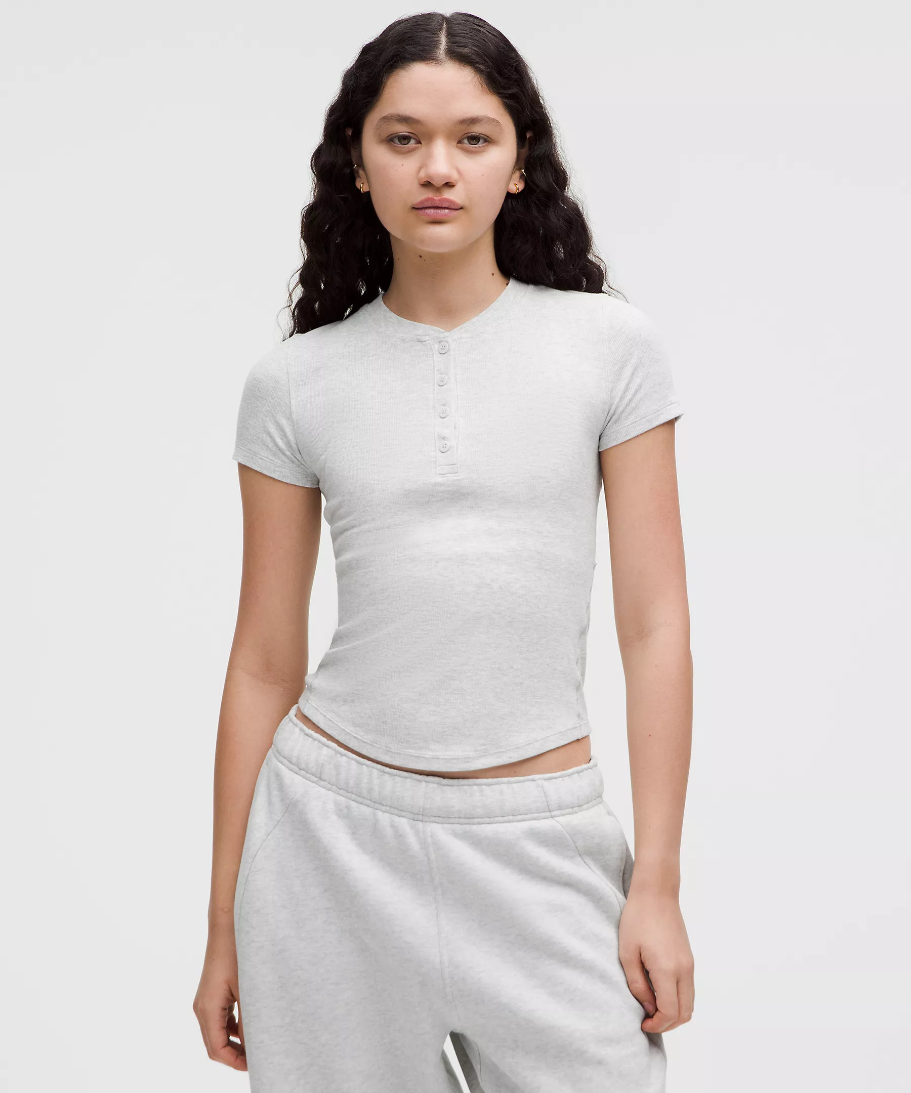 Hold Tight Short-Sleeve Henley | Women's Short Sleeve Shirts & Tee's | lululemon | Lululemon (US)