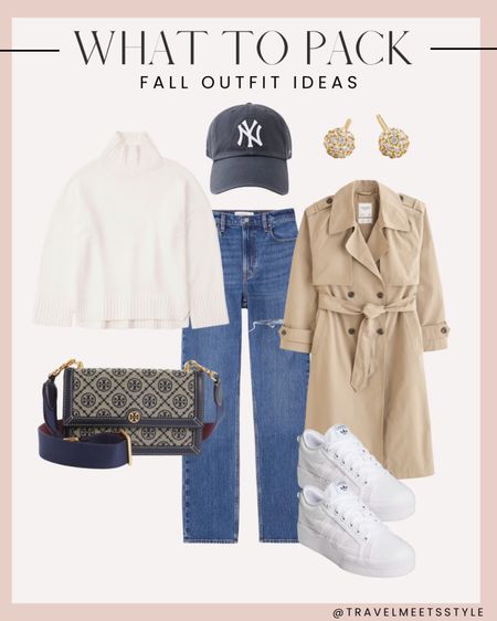Casual Fall outfit ideas from Abercrombie! Today is the LAST day for 15% off (almost) everything and 25% off jeans so stock up while you can! 



Fall outfits, casual outfits, relaxed jeans, 90s jeans, abercrombie jeans, wide leg jeans, sweater, trench coat, Yankees hat, Fjallraven kanken backpack, mini backpack, adidas sneakers, white platform sneakers, gold stud earrings, weekend outfit, casual Friday outfit 

#LTKtravel #LTKSale #LTKsalealert