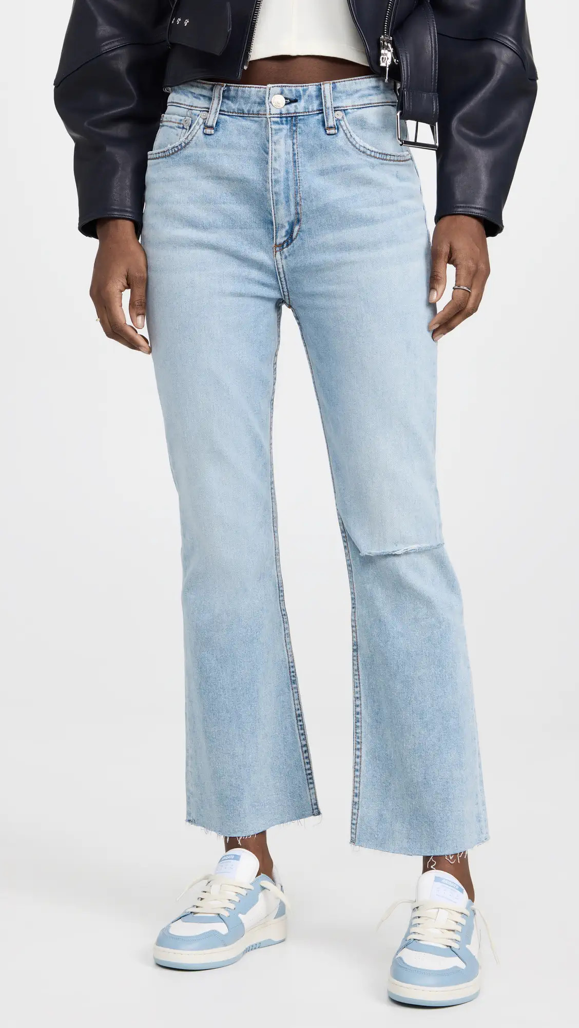 Rag & Bone Casey High-Rise Ankle Flare Jeans | Shopbop | Shopbop