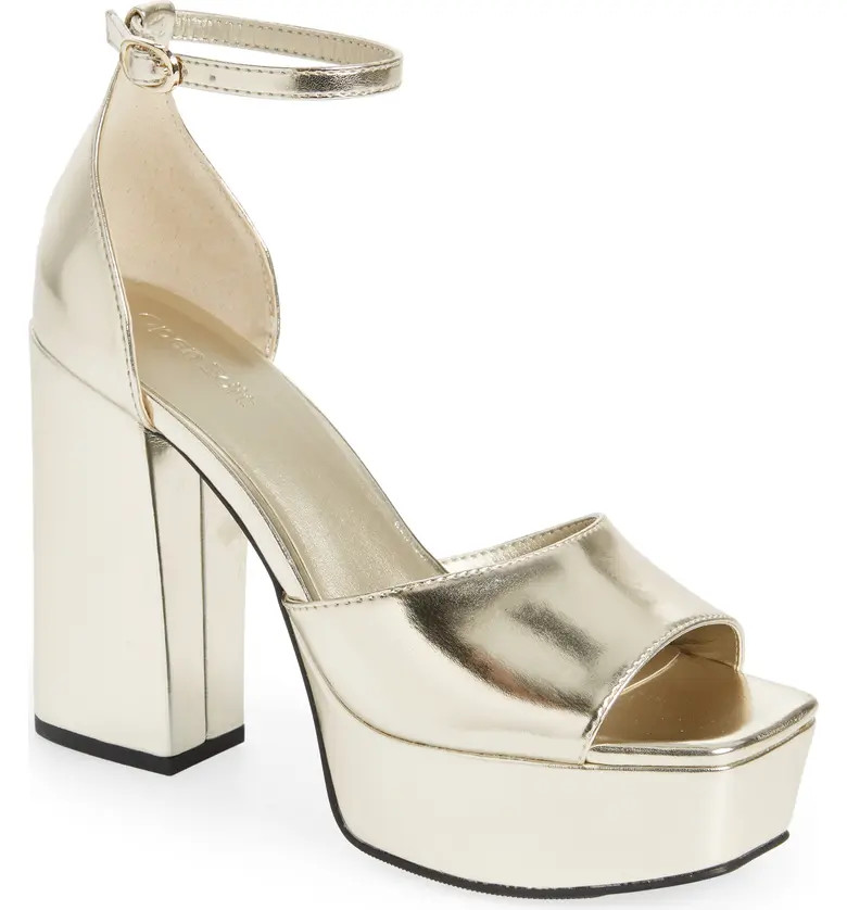 Open Edit Kimber Ankle Strap Platform Sandal | Nordstrom | Nordstrom