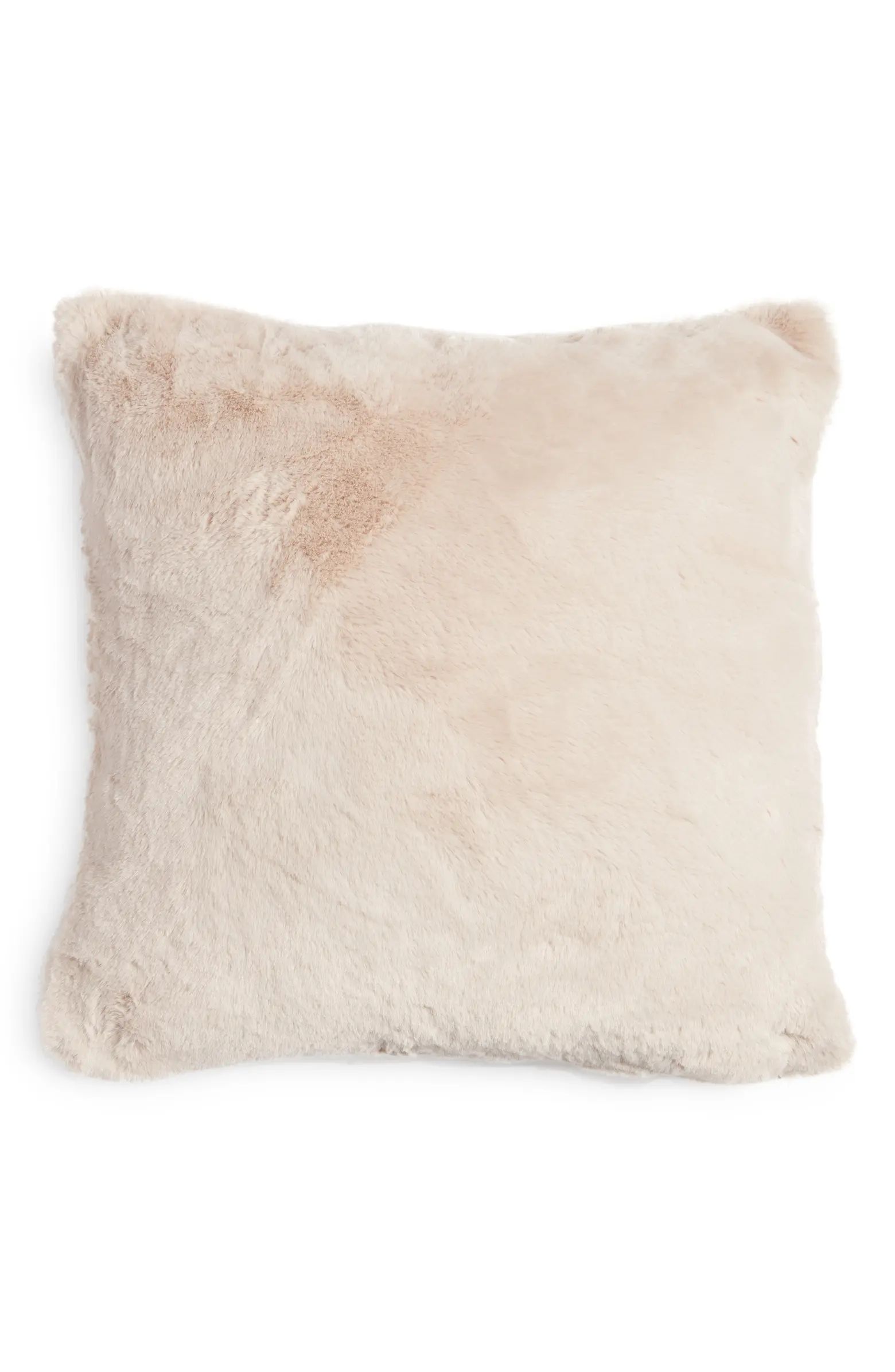 Nordstrom Recycled Faux Fur Throw Pillow | Nordstrom | Nordstrom
