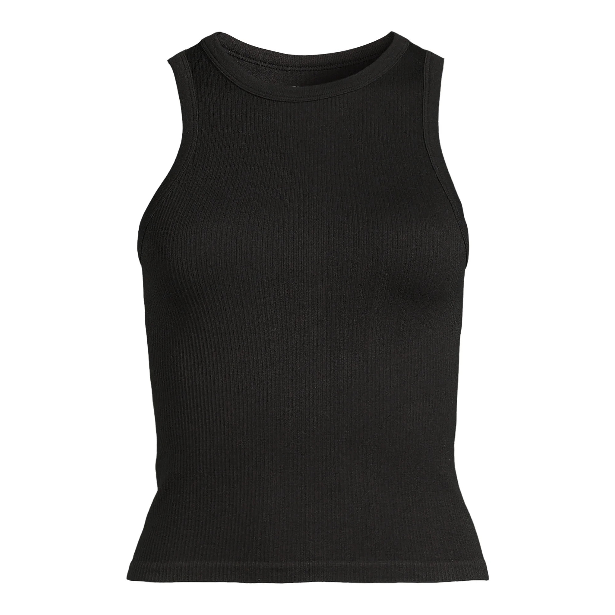 No Boundaries Juniors Seamless High Neck Tank Top - Walmart.com | Walmart (US)