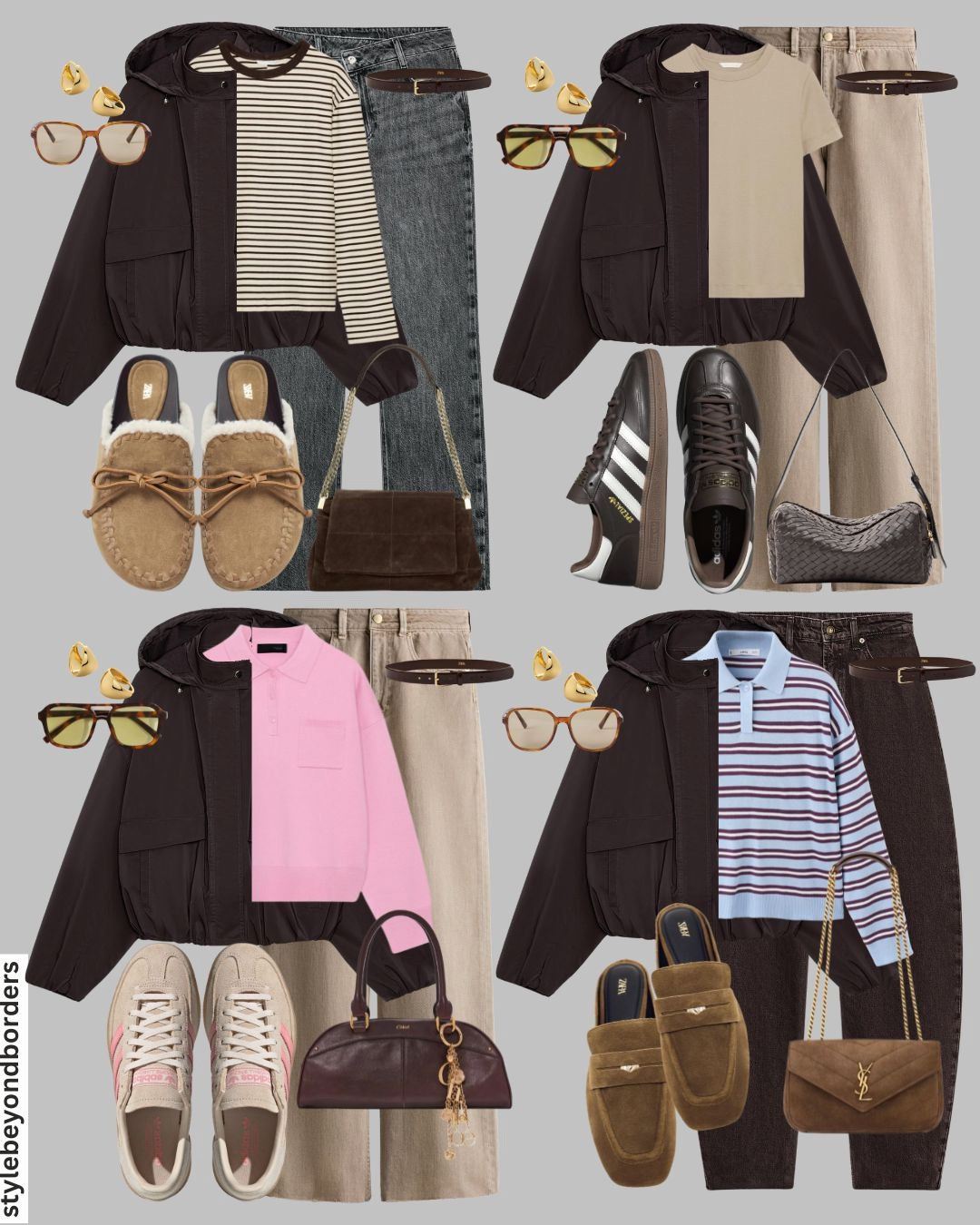 4 ways to style parka jackets for spring 🌸



Tags: parka jackets, brown parka jacket, pink polo knit jumper, basic T-shirt, adidas spezials, barrel jeans, straight grey jeans, beige jeans, striped polo jersey, suede mules, H&M, Zara, Mango, COS

#LTKjeans #LTKstyletip #LTKspring