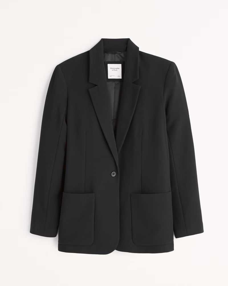 Single-Breasted Blazer | Abercrombie & Fitch (US)