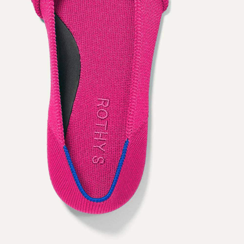 The Knot Point II in Starfish Pink | Women's Flats | Rothy's | Rothy's