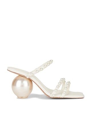 Cult Gaia Ilona Sandal in Optic White from Revolve.com | Revolve Clothing (Global)