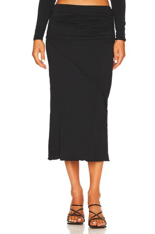 The Line by K x REVOLVE Anita Skirt in Black from Revolve.com | Revolve Clothing (Global)