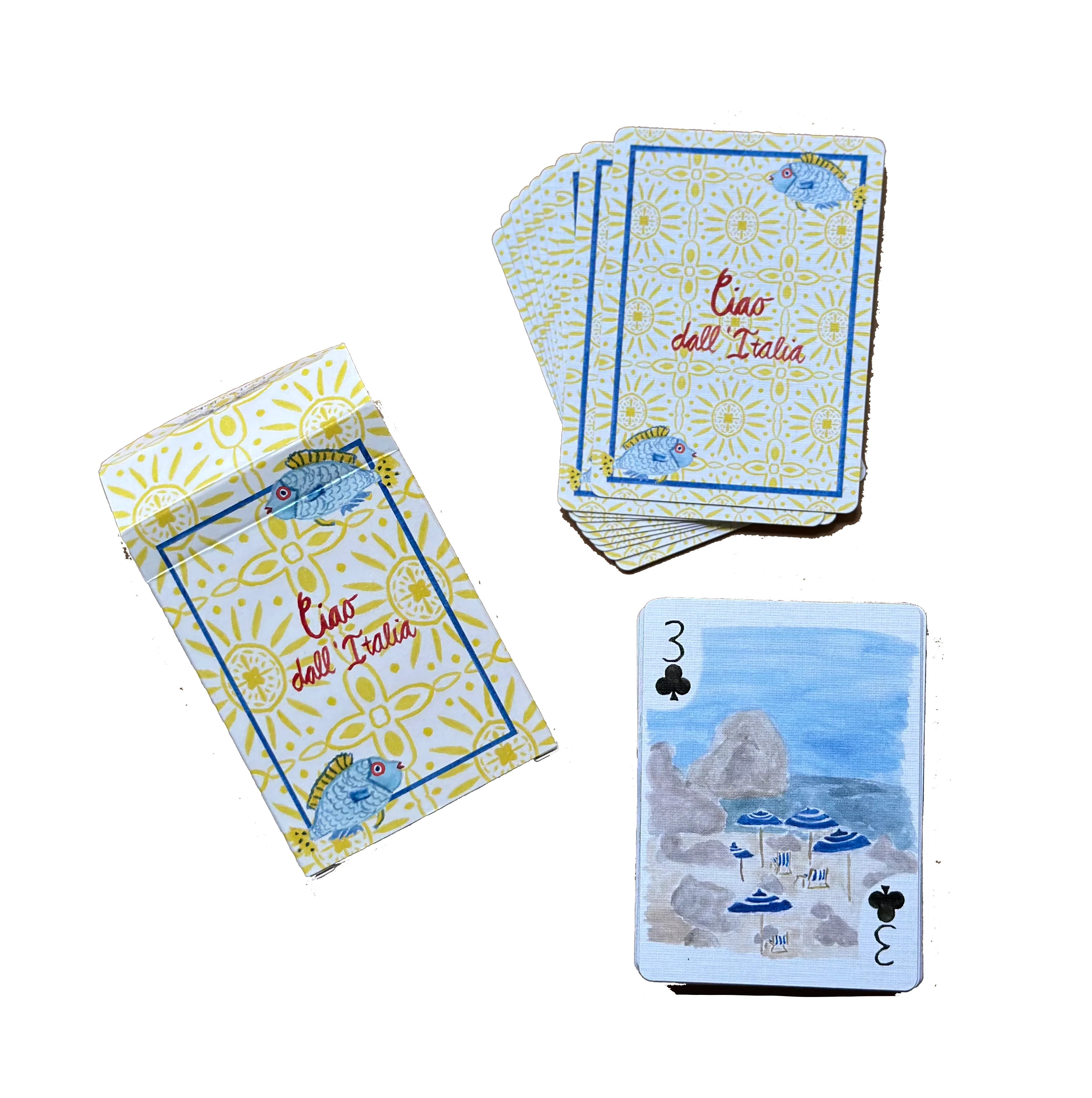 Italian Riviera Playing Cards | LouLou Baker