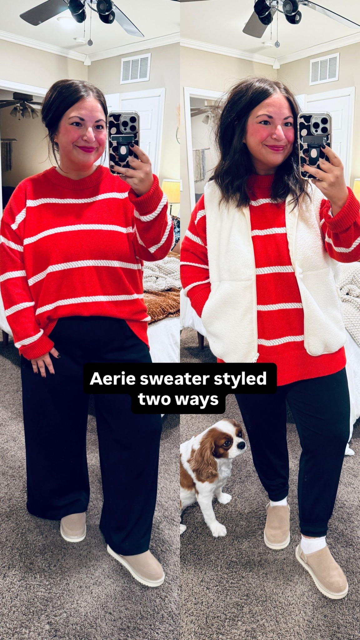 Aerie sweater styled two ways

#LTKootd #LTKWorkwear #LTKFindsUnder100