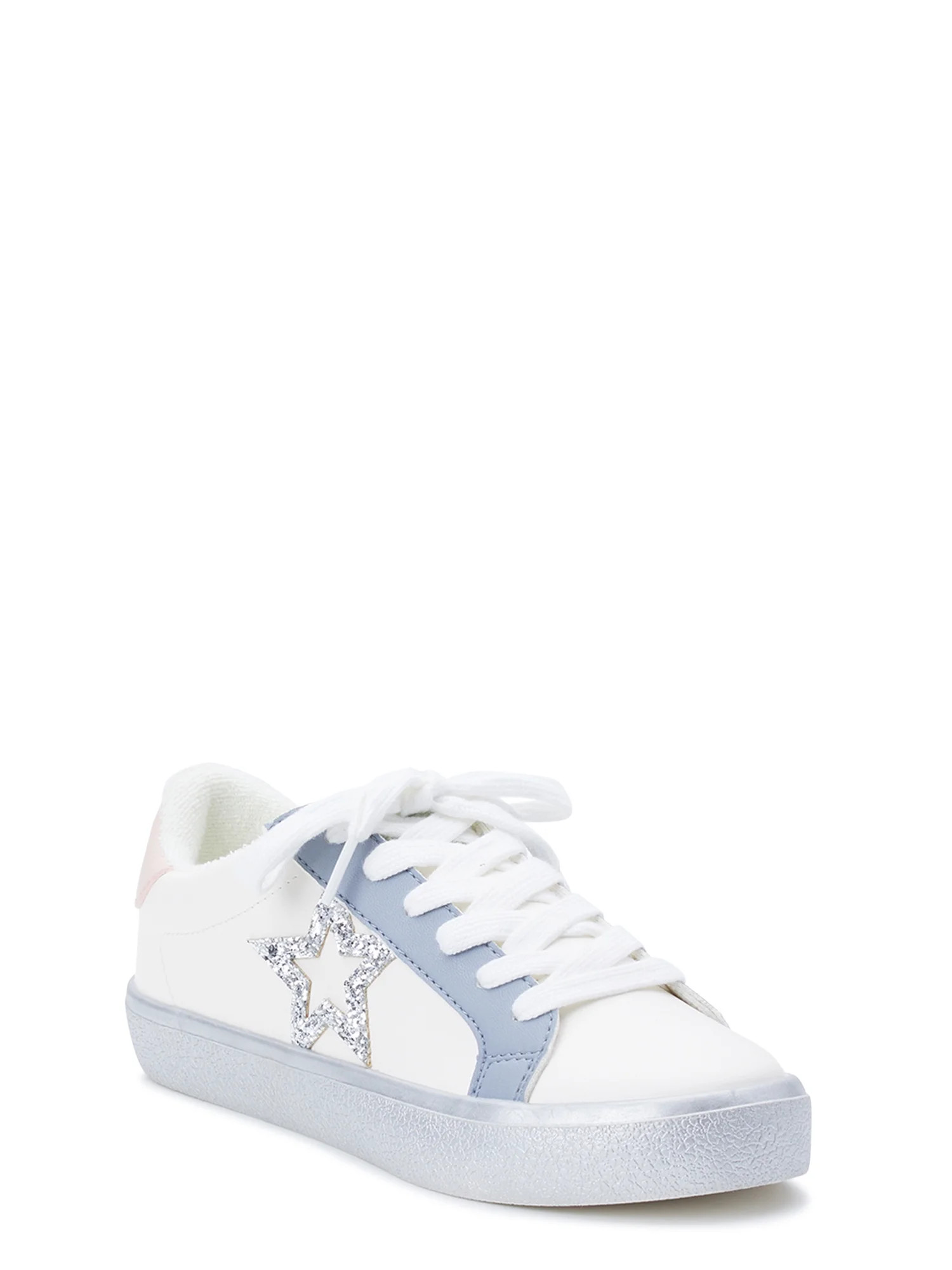 No Boundaries Women's Low Star Sneakers | Walmart (US)