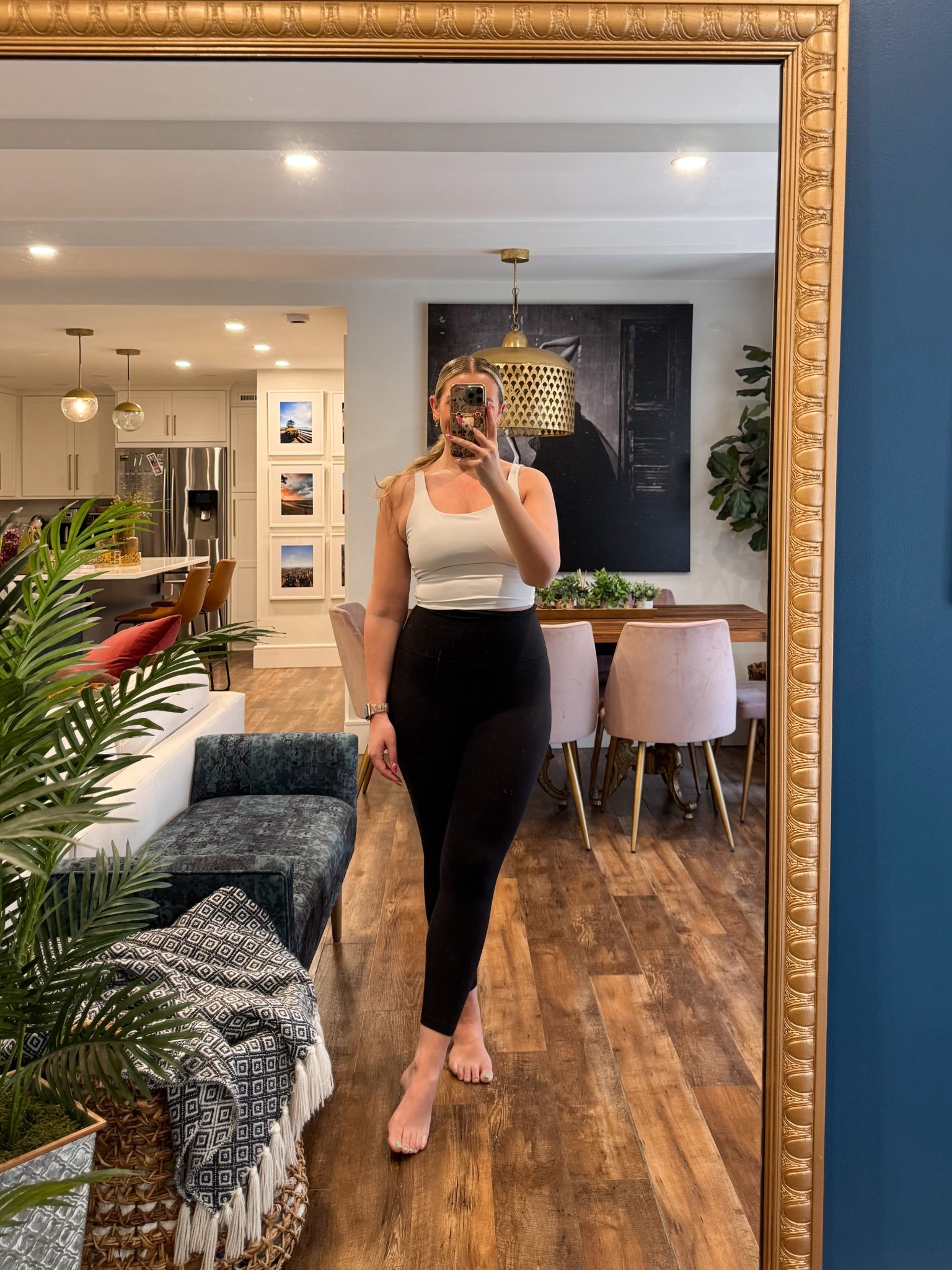 Favorite old navy work out bra top! I wear a large and basically haven’t been wearing anything else lately!

#LTKMidsize #LTKActive #LTKSaleAlert