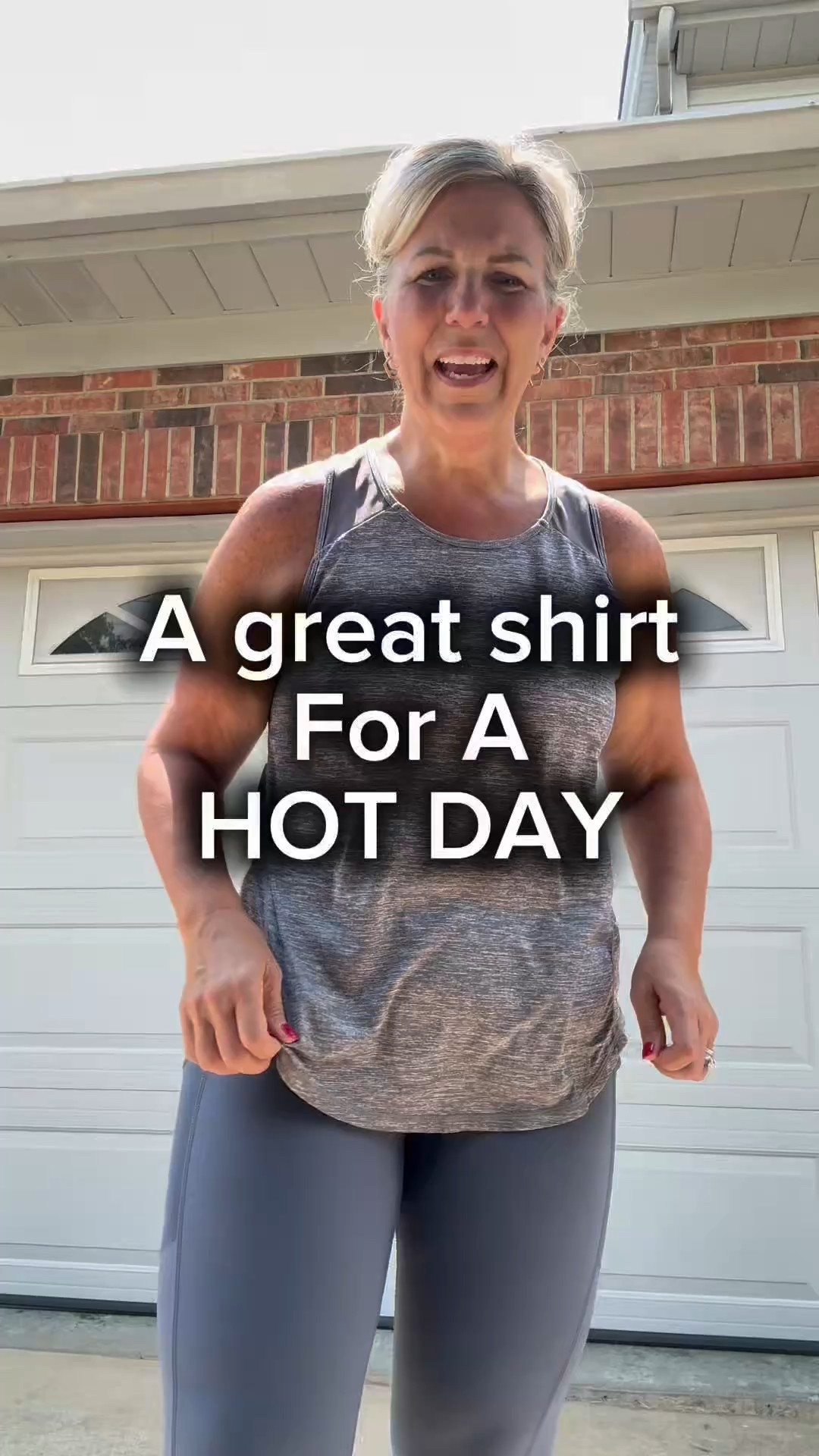 lightweight tanks perfect for a hot day. These run long enough to wear with leggings. 

I’m wearing a size large 

#LTKOver40 #LTKMidsize #LTKActive