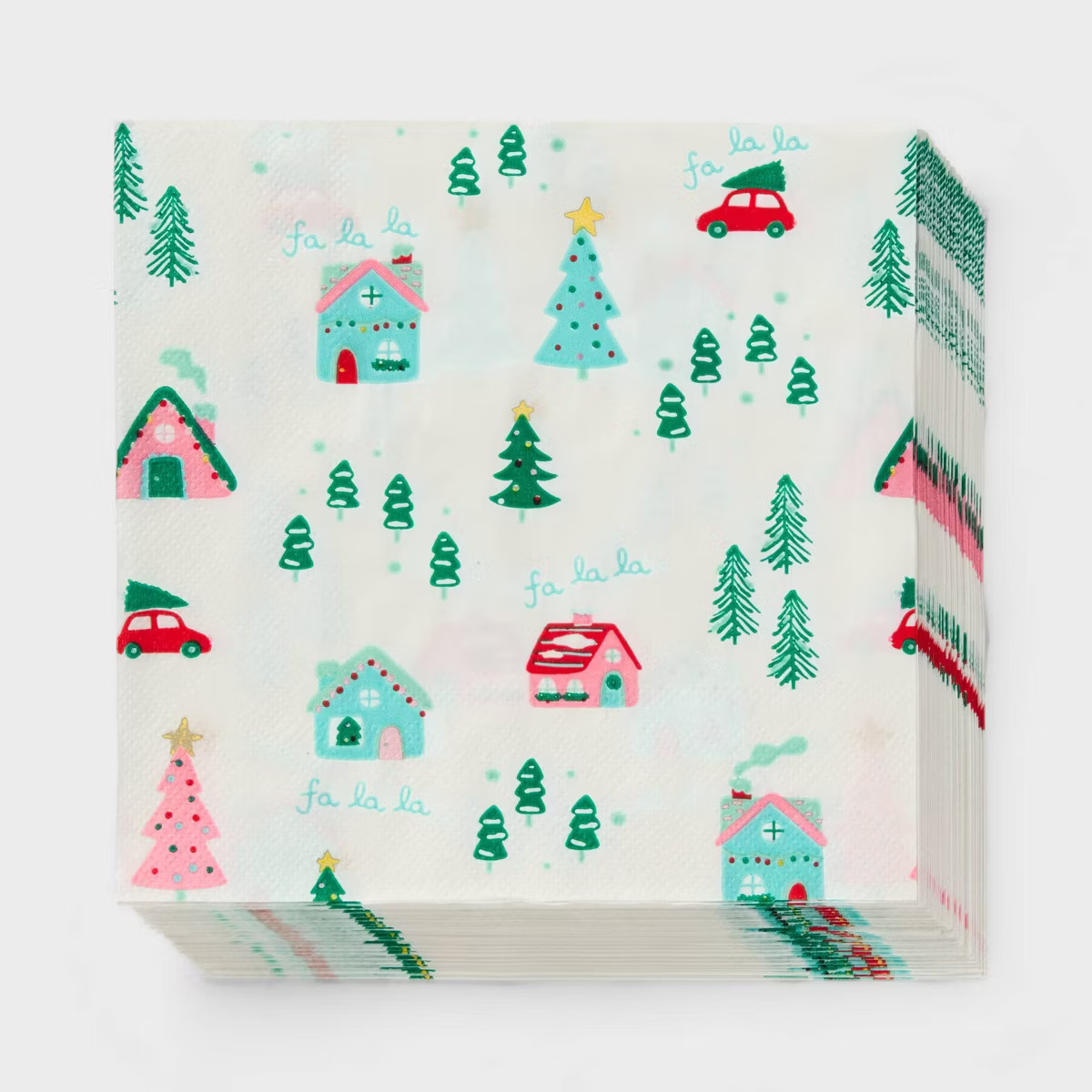 30ct Christmas Winter Village Lunch Napkins - Spritz™ | Target
