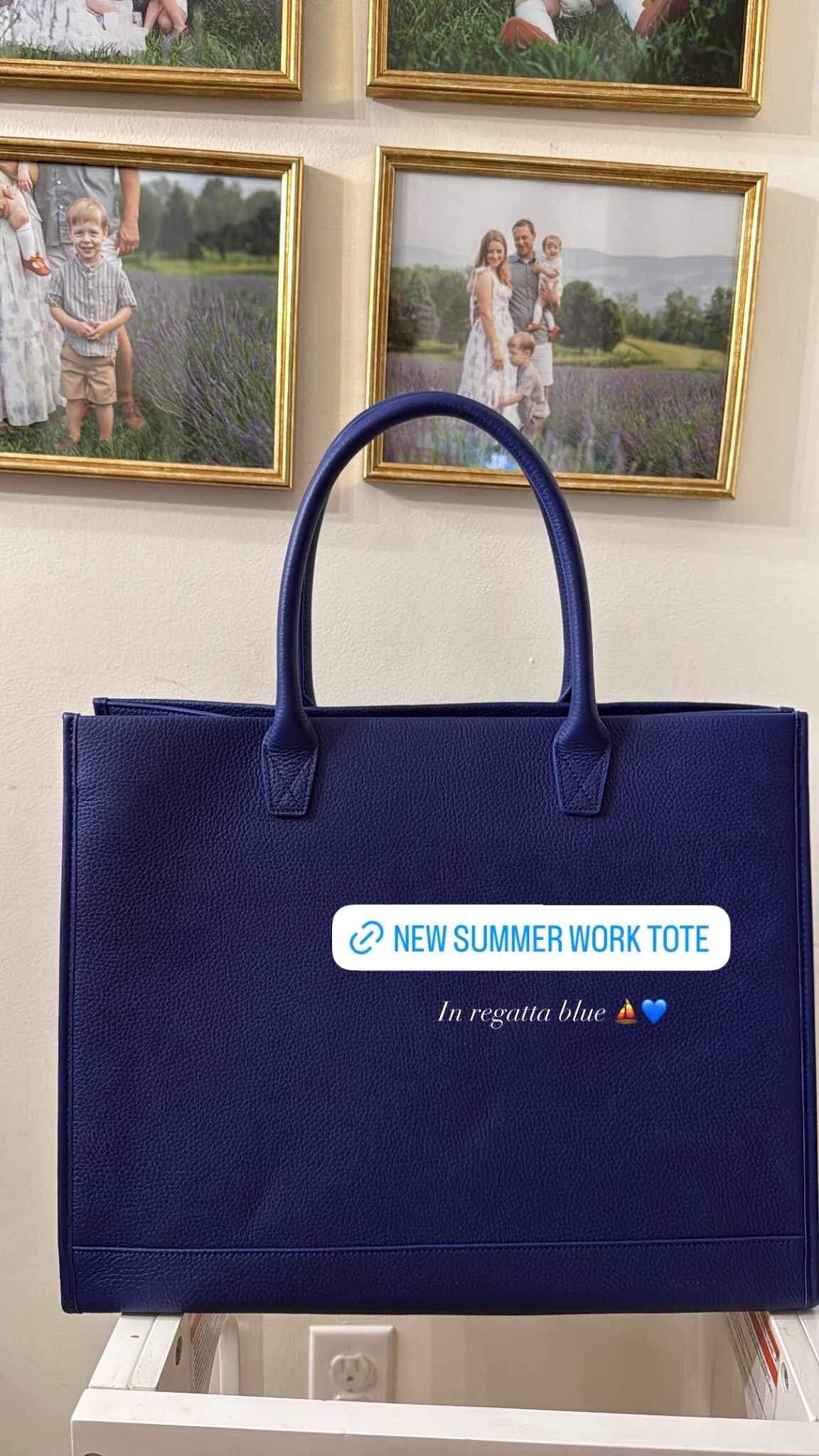 Obsessed with this new tote 💙 the color is spectacular 

Work tote, leather bag, top handle bag, work essential, office bag 

#LTKTravel #LTKWorkwear #LTKmomlife