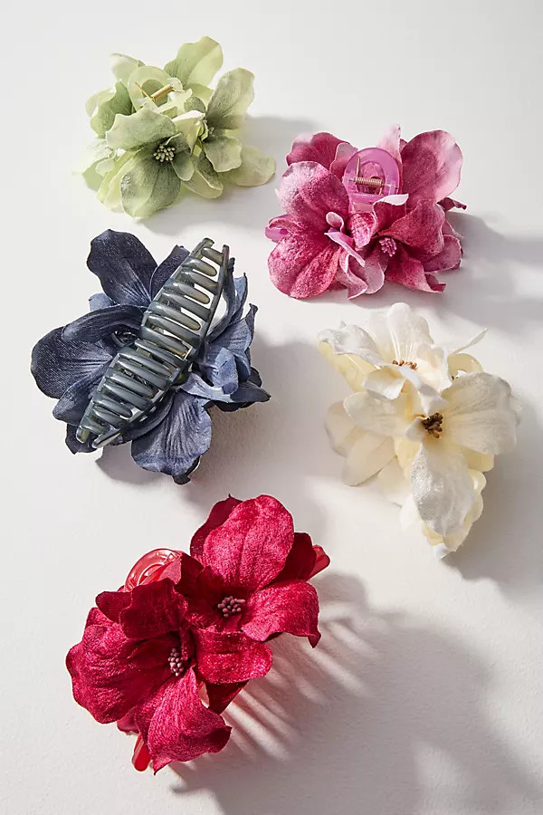 Flower Bloom Hair Claw Clip | Anthropologie (US)