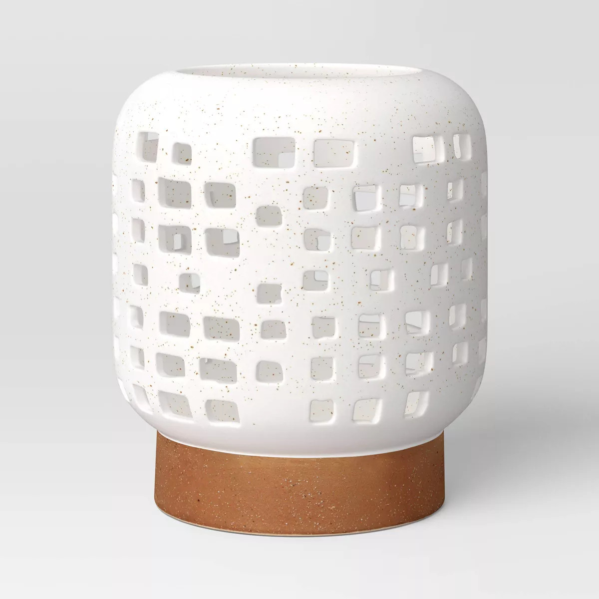 Pillar Ceramic Lantern Candle Holder White - Threshold™ | Target