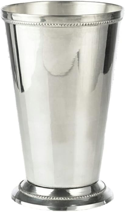 Serene Spaces Living Silver Julep, Mint Julep Glasses use as Flower Vase, Floral Centerpiece at W... | Amazon (US)