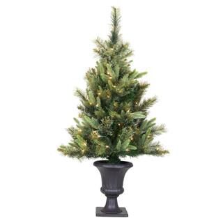 3.5ft. Pre-Lit Cashmere Pine Artificial Christmas Tree, White LED Lights | Michaels Stores