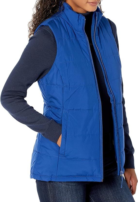 Amazon Essentials Women's Mid-Weight Puffer Vest | Amazon (US)