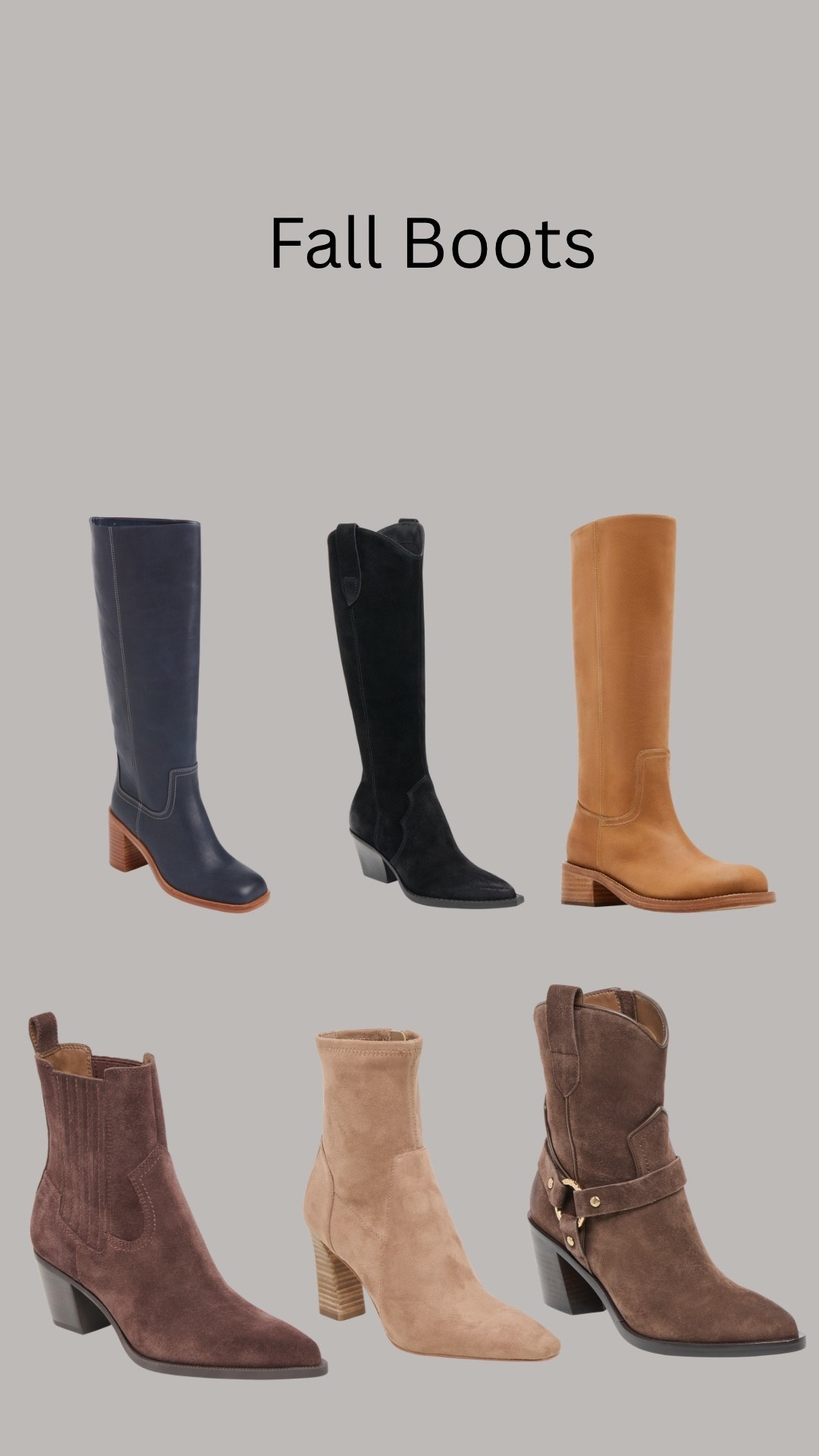 Fall boots 

#LTKSeasonal #LTKStyleTip #LTKShoeCrush